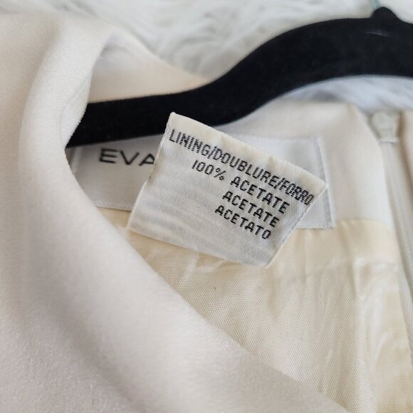 Evan Picone Sheath Dress sz 12 Asian Style Black White Paracord Chinese Button - Picture 4 of 11